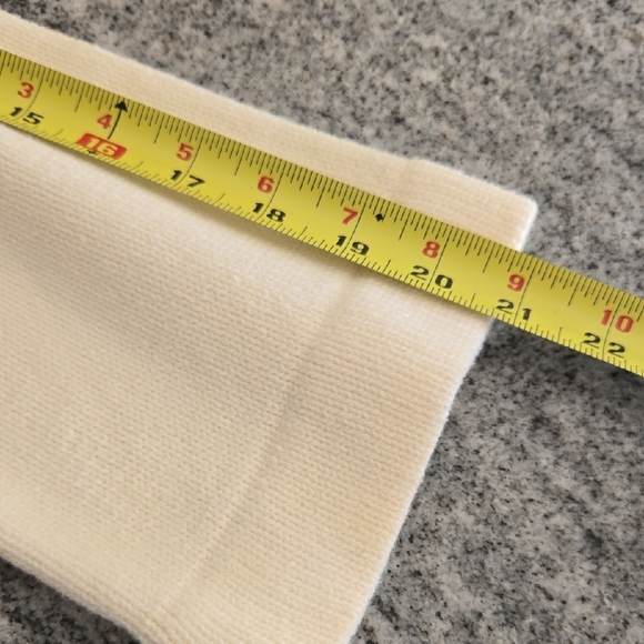 J. Jill Women's Small Cream Button Front Pocket Work Casual Cotton Cardigan - Picture 8 of 14